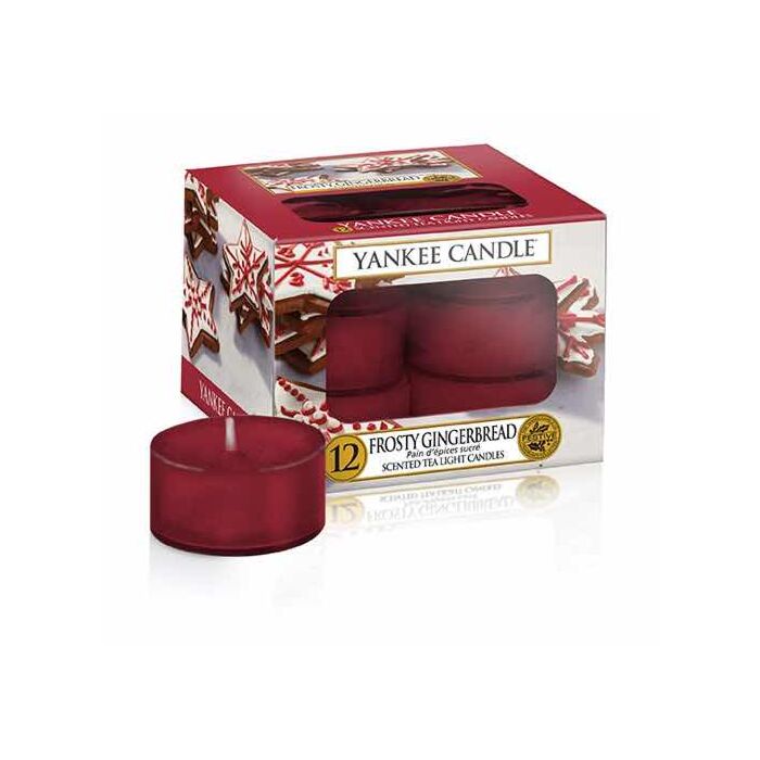 Yankee Candle Tea Lights - Frosty Gingerbread-1